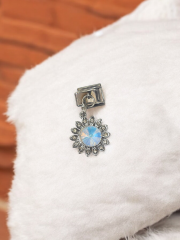 Zirkon Taşlı Sallantılı İtalyan Charm