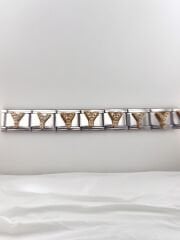 Zirkon Taşlı Harf Charm Y