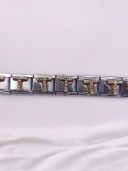 Zirkon Taşlı Harf Charm T