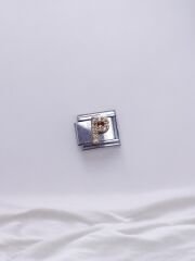 Zirkon Taşlı Harf Charm P