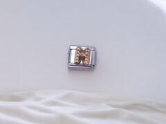 Zirkon Taşlı Harf Charm H