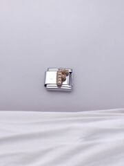 Zirkon Taşlı Harf Charm F