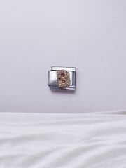 Zirkon Taşlı Harf Charm B