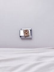 Zirkon Taşlı Harf Charm B