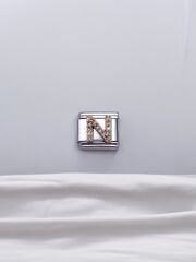 Zirkon Taşlı Harf Charm N