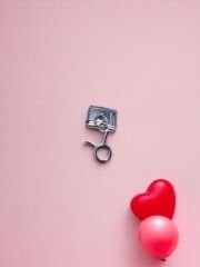 Sallantılı Boğa Burcu Charm Gümüş Renk
