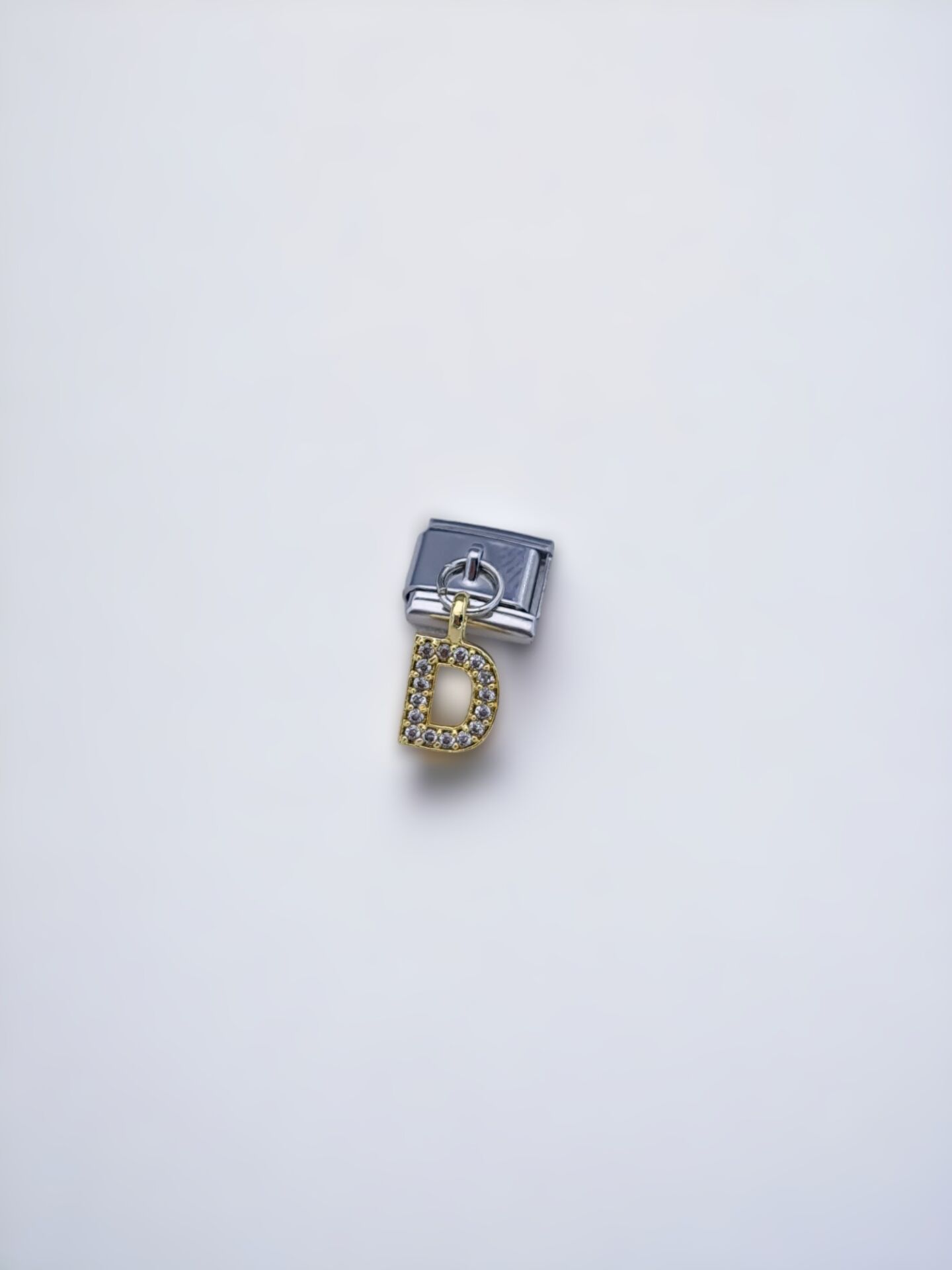 Sallantılı Harf Charm D Harfi Sarı Renk