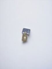 Sallantılı Harf Charm D Harfi Sarı Renk