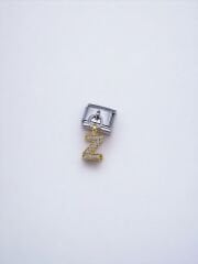 Sallantılı Harf Charm Z Sarı Renk