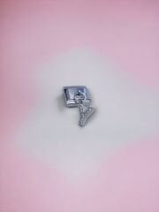 Sallantılı Harf Charm Y Gümüş Renk