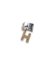Sallantılı Harf Charm H Sarı Renk