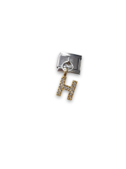 Sallantılı Harf Charm H Sarı Renk