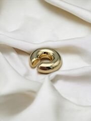 Çelik Kıkırdak Küpe Gold Renk
