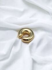 Çelik Kıkırdak Küpe Gold Renk
