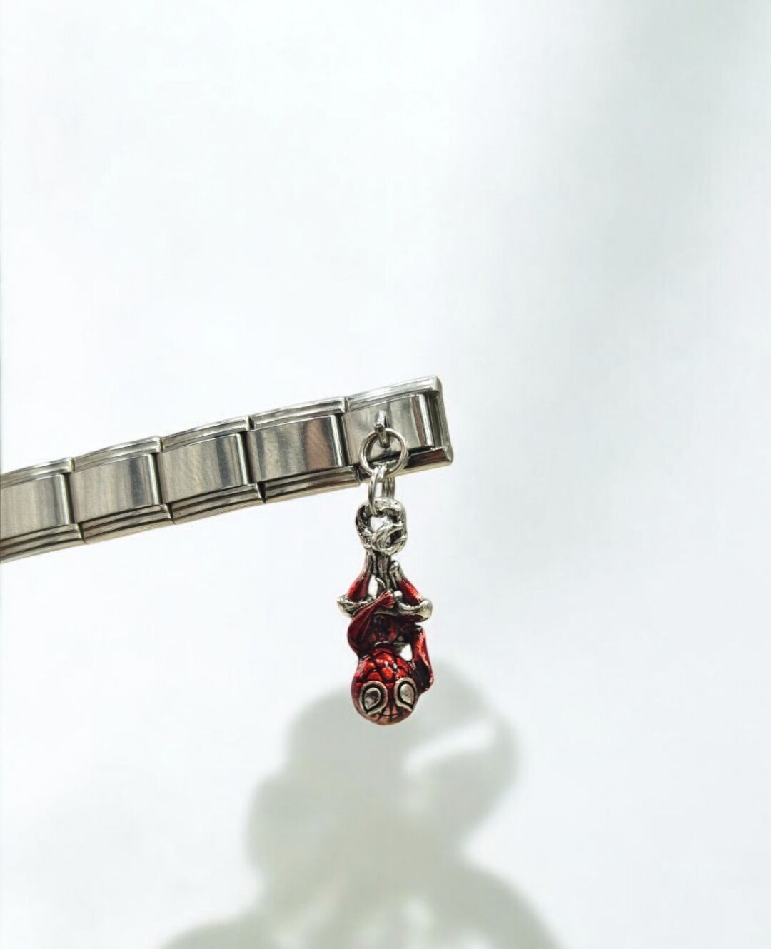 Sallantılı Kırmızı Desenli İtalyan Charm