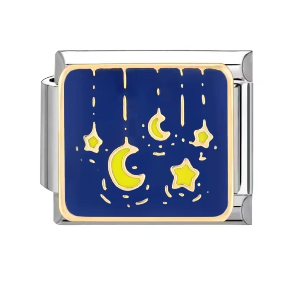 Gece Desenli İtalyan Charm M3
