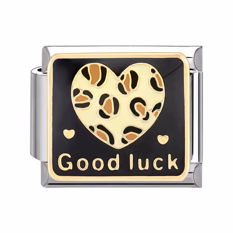 Leopar Desenli İtalyan Charm L2