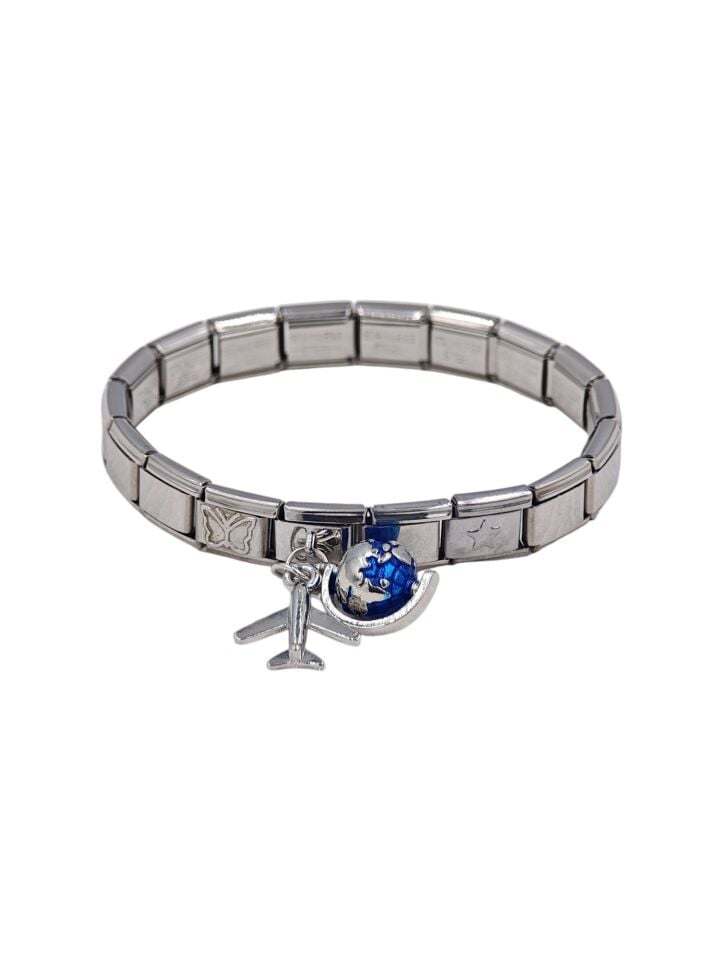 İtalyan Charm Bileklik + 3 Charm M2