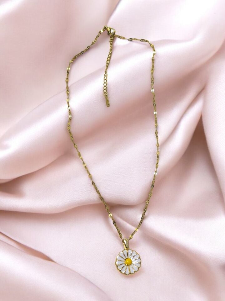 Papatya Model Kolye