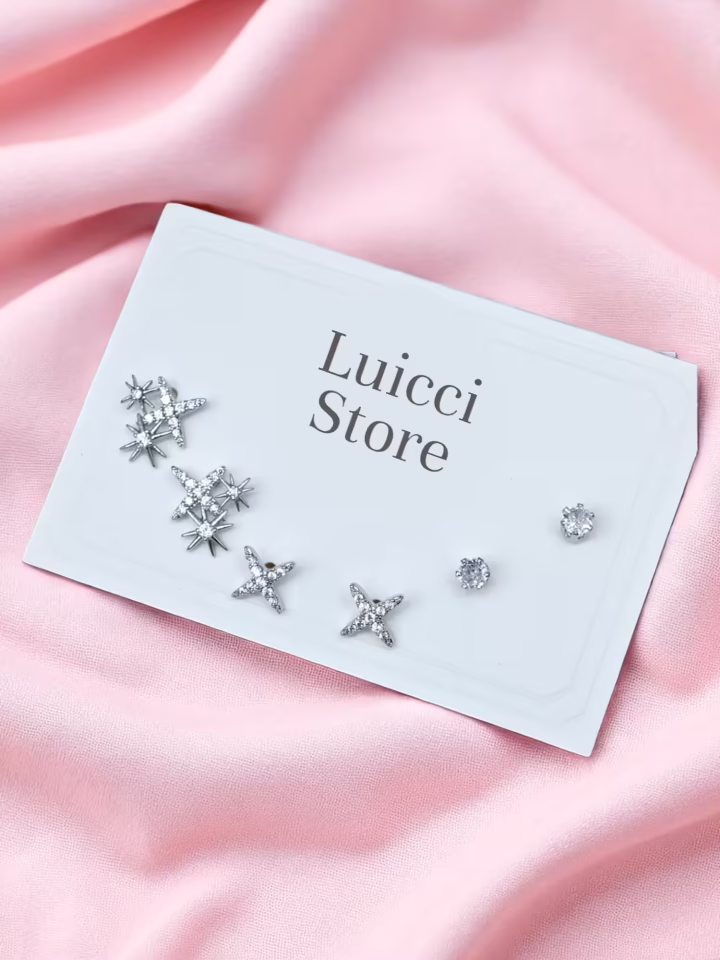 Stelle Sei – X e Stelle Orecchini Set