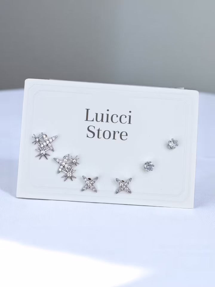 Stelle Sei – X e Stelle Orecchini Set