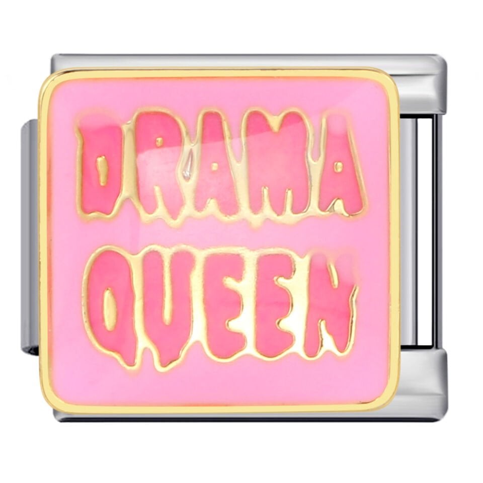 Drama Queen Yazılı İtalyan Charm