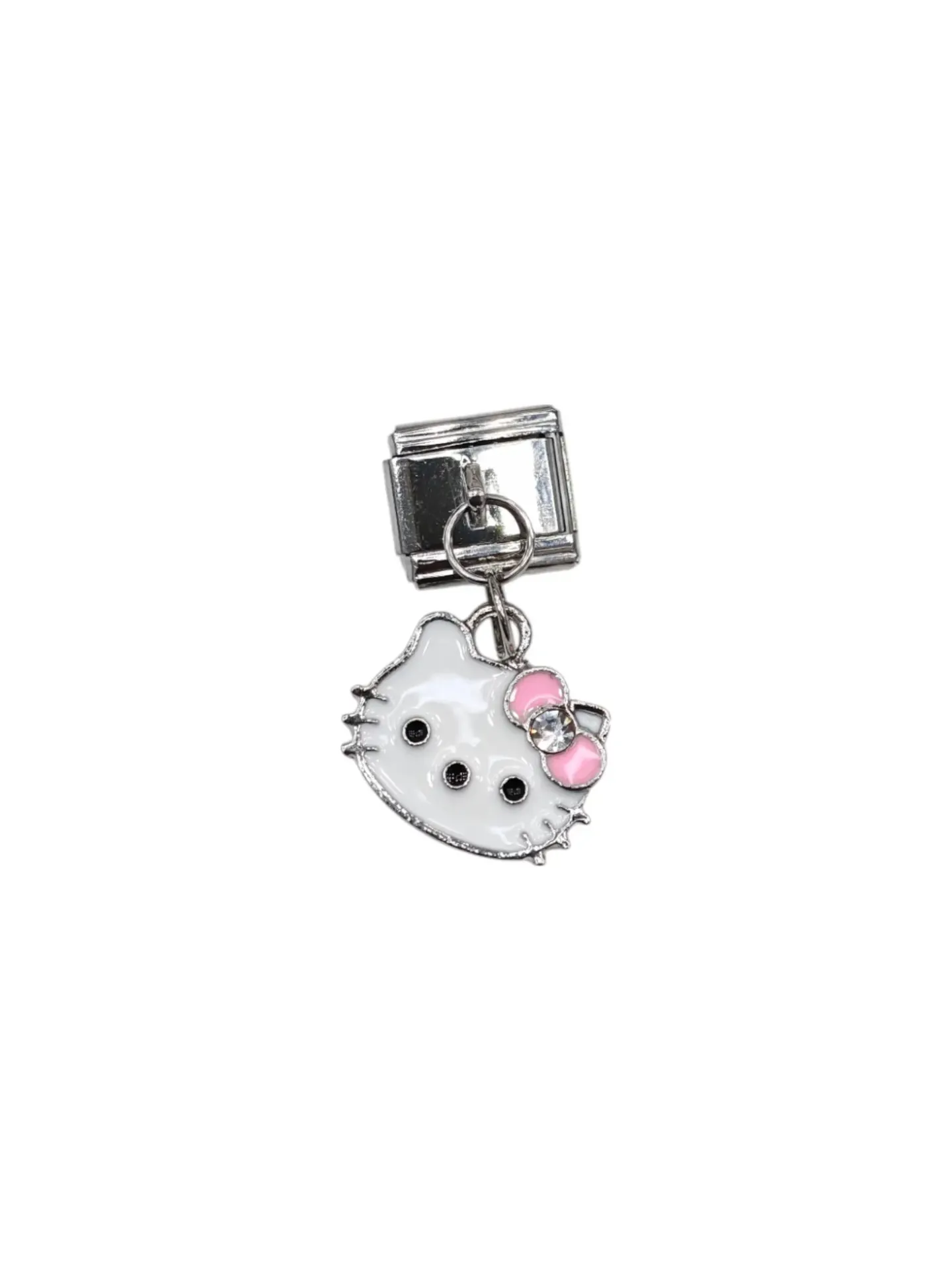 Kedi Desenli İtalyan Charm