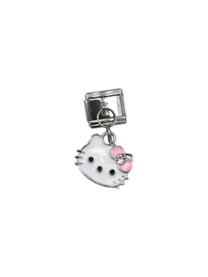 Kedi Desenli İtalyan Charm