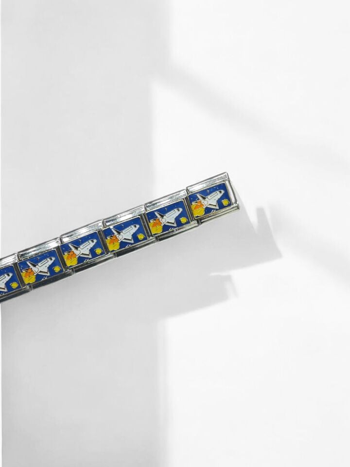 Roket Detaylı İtalyan Charm