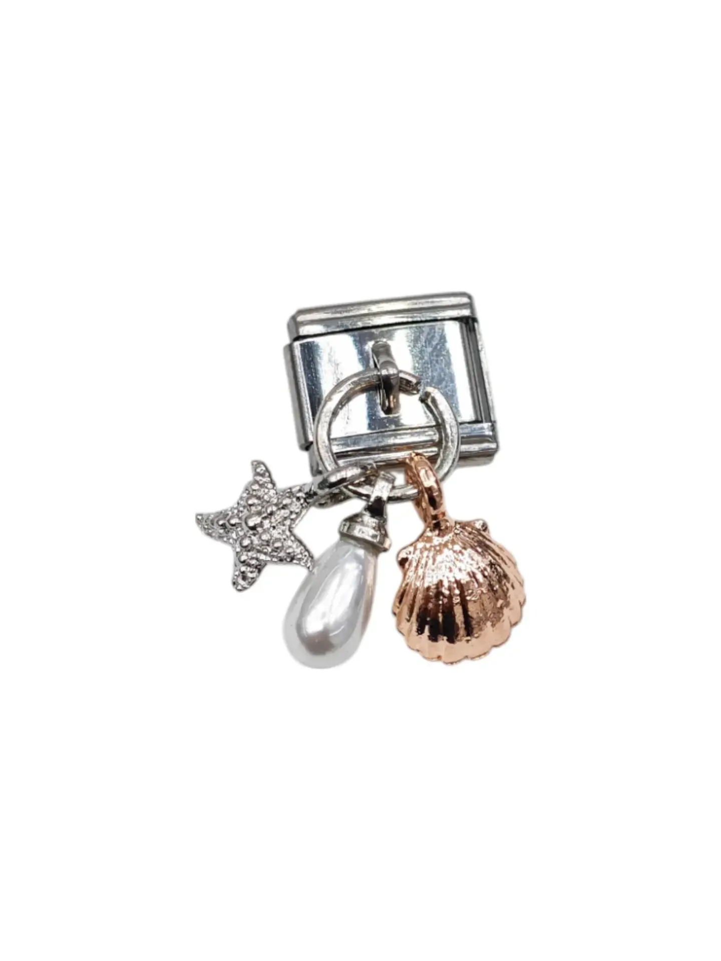Deniz Yıldızı Deniz Kabuğu Desenli Charm