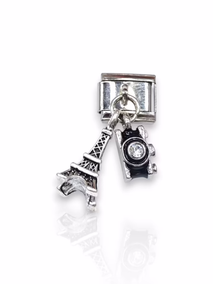 Eyfel Kulesi ve Fotoğraf Makinası İtalyan Charm