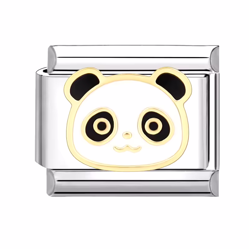 Panda Detaylı İtalyan Charm