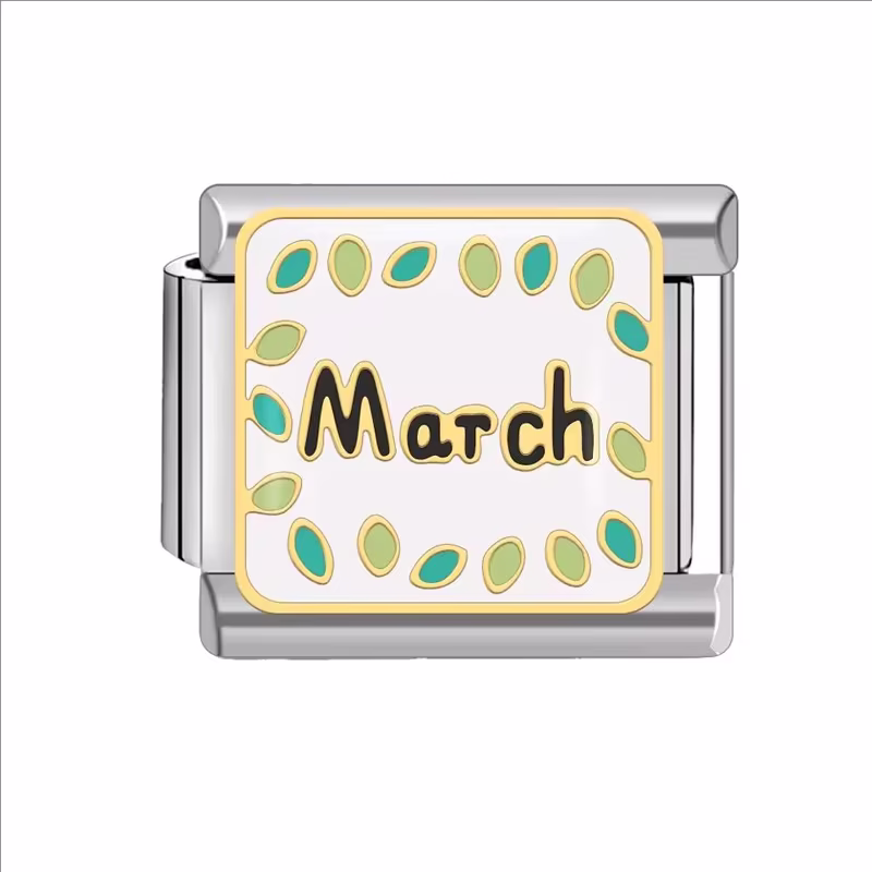 Mart Detaylı İtalyan Charm