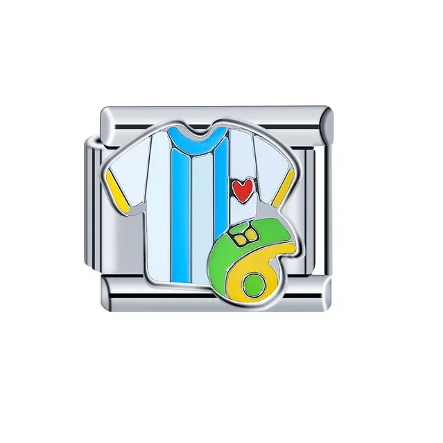 Forma Desenli İtalyan Charm