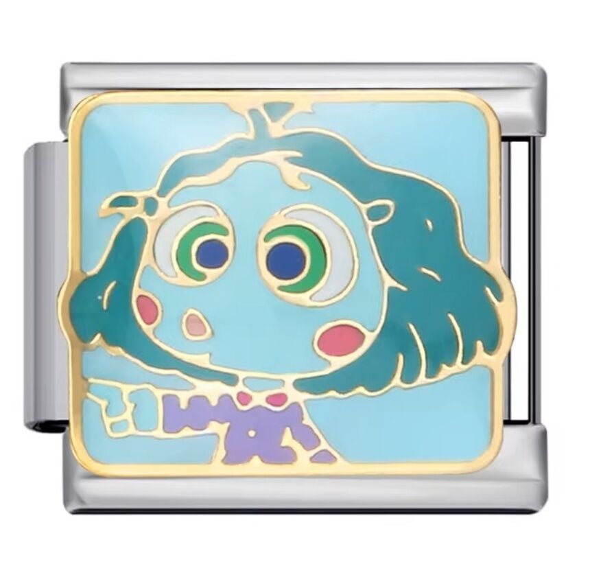 Gıbta Desenli İtalyan Charm Ters Yüz